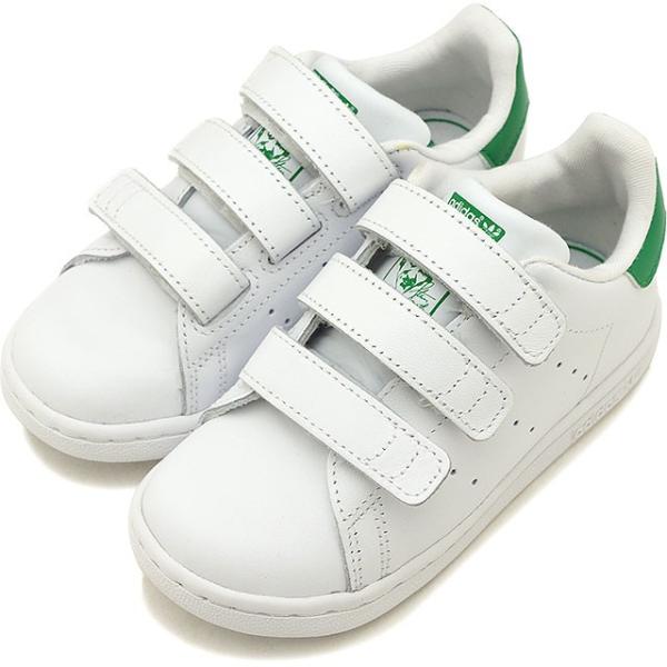 13〜16.5cm adidas アディダス スニーカー 靴 キッズ STAN SMITH CF I...