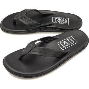 ハワイ製 ISLAND SLIPPER アイランドスリッパ メンズ PB202 レザーサンダル 靴 トング ビーチサンダル 靴 BLACK ブラック PB202｜mischief