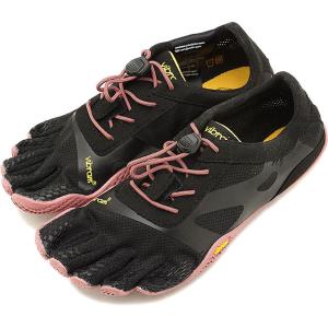 ビブラムファイブフィンガーズ レディース Vibram FiveFingers ジム フィットネス 5本指シューズ KSO EVO ベアフット Black Rose 靴 18W0701 SS18｜mischief