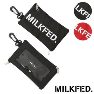 ミルクフェド MILKFED. クリアポケット ポーチ CLEAR POCKET POUCH  パスケース カードケース  3191009 FW18SPOTメール便対応