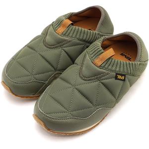 テバ Teva レディース エンバーモック W EMBER MOC キャンプモック キルティング スリッポン 靴 BTOL カーキ系 1018225 FW19
