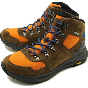 メレル MERRELL メンズ オンタリオ85 ミッド ウォータープルーフ M ONTARIO 85 MID WATERPROOF スニーカー 靴 EXUBERANCE オレンジ系 J84959 FW19｜mischief