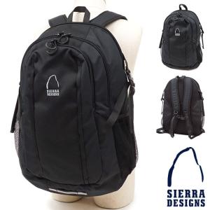 シェラデザイン SIERRA DESIGNS リュック 26L バックパック M デイパック シエラデザインズ BLACK ブラック系 SDB-450 FW19｜mischief