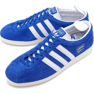 アディダス オリジナルス adidas Originals スニーカー ガゼル ビンテージ GAZELLE VINTAGE FU9656 FW20 メンズ・レディース ガッツレー 靴 ブルー ブルー系｜mischief