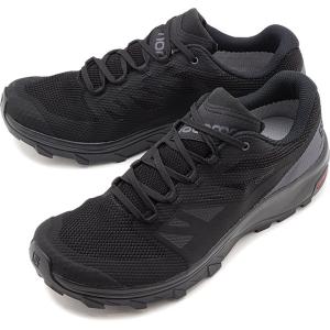 サロモン SALOMON スニーカー アウトライン ゴアテックス OUTline GORE-TEX L40477000 FW20 トレッキングシューズ 防水 BLACK PHANTOM MAGNET ブラック系｜mischief