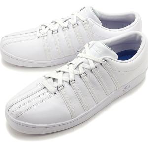 ケースイス K-SWISS スニーカー クラシック88 CLASSIC 88 36022480:06322-856 SS20 メンズ・レディース 定番 レザー ローカットシューズ 靴 WHT ホワイト系｜mischief