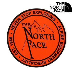 ザ・ノースフェイス THE NORTH FACE TNFプリントステッカー TNF PRINT STICKER NN31710 SS20 OL オールドロゴ オレンジ系｜mischief