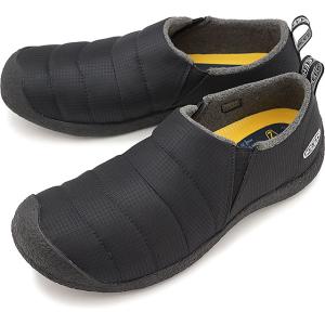 返品交換送料無料 キーン KEEN スニーカー ハウザー ツー M HOWSER II 1023997 メンズ モック スリッポン Triple Black ブラック系 正規取扱店