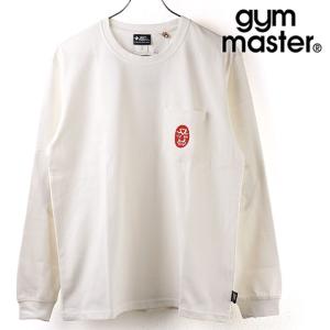 ジムマスター gym master メンズ ヒジレスラーロンTee G533625-01 FW20 トップス カットソー 長袖Tシャツ ホワイト ホワイト系