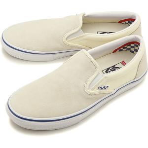 バンズ VANS スニーカー スケート スリップオン SKATE SLIP-ON VN0A5FCAOFW SS21 メンズ・レディース スリッポン OFF WHITE ホワイト系｜mischief