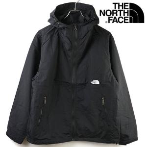 ザ・ノースフェイス THE NORTH FACE メンズ コンパクトジャケット Compact Jacket NP71830-K SS21 TNF ライトアウター 撥水 ナイロン シェルジャケット ブラック｜mischief