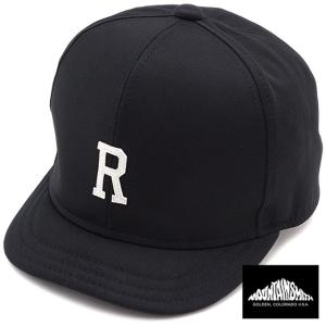 マウンテンスミス MOUNTAIN SMITH キャップ CAP RAC-000005 SS21 メンズ・レディース 帽子 フリーサイズ　ショートバイザー BLACK ブラック系｜mischief