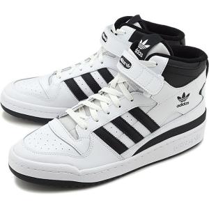 アディダス オリジナルス adidas Originals スニーカー フォーラム ミッド FORUM MID FY7939 FW21 メンズ・レディース レザー ブラック ホワイト系｜mischief