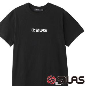 サイラス SILAS メンズ ベーシック フロントロゴ Ｔシャツ BASIC FRONT LOGO SS TEE 110212011027 SS21 トップス 半袖 BLACK ブラック系｜mischief