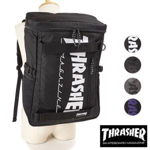 スラッシャー THRASHER リュック バックパック ボックス Backpack Box 30L THR-161 FW21 メンズ・レディース 鞄 デイパック 撥水