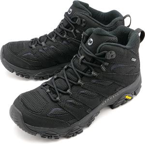 メレル MERRELL モアブ3 シンセティック ミッド ゴアテックス J500249 SS22 M MOAB 3 SYNTHETIC MID GORE-TEX 完全防水 TRIPLE BLACK 黒 ブラック系｜ミスチーフ