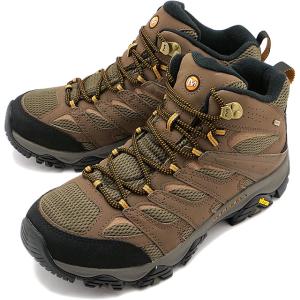 メレル MERRELL モアブ3 シンセティック ミッド ゴアテックス ワイドワイズ J500253W SS22 M MOAB 3 SYNTHETIC MID GORE-TEX WIDE WITH 幅広 EARTH 茶 ブラウン｜mischief