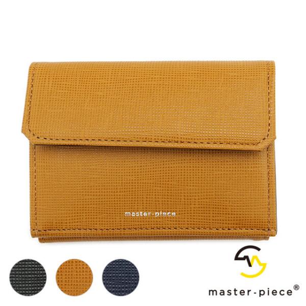マスターピース master-piece エンボスレザー二つ折り財布 223403 SS22 lus...