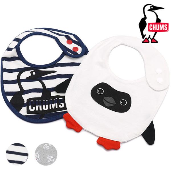 チャムス CHUMS ビブセット ベビー CH27-1016 SS22 Baby Bib Set 男...