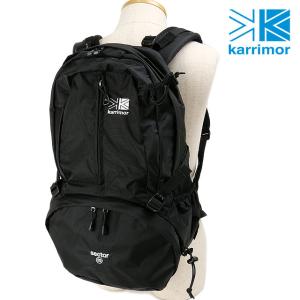 カリマー karrimor リュック セクター 25L 501008 FW22 sector 25 メンズ・レディース 鞄 バックパック デイパック アウトドア ハイキング BLACK 黒 ブラック系｜mischief