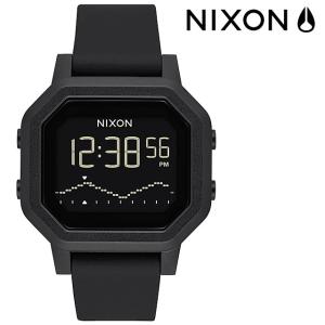 メーカー2年保証 ニクソン NIXON 腕時計 レディース サイレン A1311001-00 SS22 Siren デジタル スポーツウォッチ ギフト All Black 黒 ブラック系｜mischief