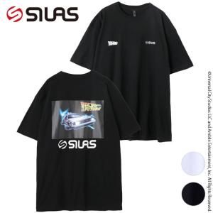 サイラス SILAS メンズ バックトゥザフューチャー Tシャツ 110222011003 SU22 SILAS × B.T.T.F S S TEE コラボ トップス 半袖｜mischief