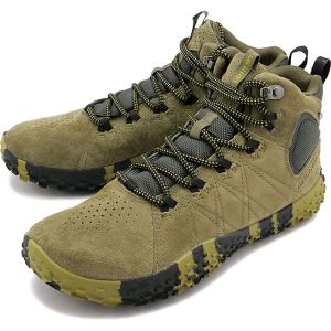 メレル MERRELL メンズ ラプト ミッド ウォータープルーフ J036003  M WRAPT MID WP ハイキングシューズ ベアフット OLIVE カーキ系｜mischief