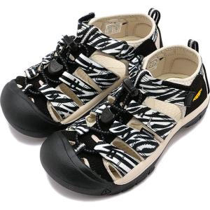 限定 キーン KEEN キッズ サンダル ニューポート エイチツー 1026854 FW22 K Children NEWPORT H2 チルドレン キャンプ アウトドアシューズ Atms Zebra Star