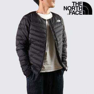 ザ ノースフェイス THE NORTH FACE メンズ サンダーラウンドネックジャケット NY82213-K FW22 ダウンジャケット カーディガン ブラック