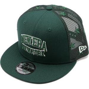 ニューエラ NEWERA メッシュキャップ 13328102 FW22 9FIFTY Trucker メンズ・レディース 帽子 CAP 緑 グリーン系