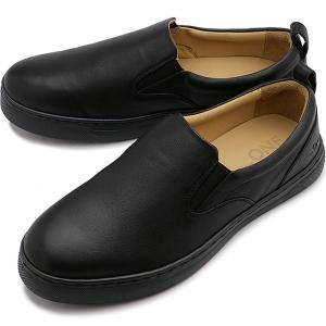 アンダーワン バイ スラックフットウェア _ONE by SLACK FOOTWEAR メンズ スニーカー ハーバー SLU101-003 FW22 HARBOR UNDER ONE BLACK BLACK 黒 ブラック系｜mischief