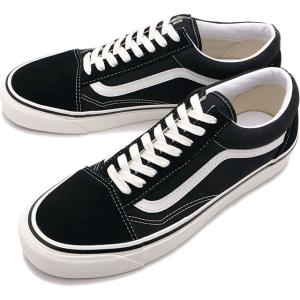 バンズ VANS スニーカー オールドスクール36 DX アナハイムファクトリー VN0A38G2PXC FW22 OLD SKOOL 36 DX ヴァンズ ANAHEIM FACTORY BLK TRWT｜mischief