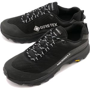 メレル MERRELL メンズ モアブ スピード ストーム ゴアテックス J067549 SS23 M MOAB SPEED STORM GORE-TEX 靴 BLACK BLACK｜mischief