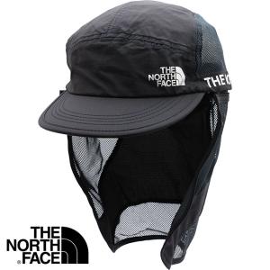 ザ ノースフェイス THE NORTH FACE ランシールドキャップ NN02377-K メンズ・レディース TNF アウトドア 帽子 ランニングキャップ 撥水 ブラック 正規取扱店