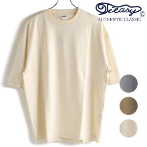 ティージー Tieasy メンズ ティージー サマーニット ビッグTシャツ te500BG SS23 TIEASY SUMMER KNIT BIG T-SHIRTS 日本製 トップス 半袖｜mischief