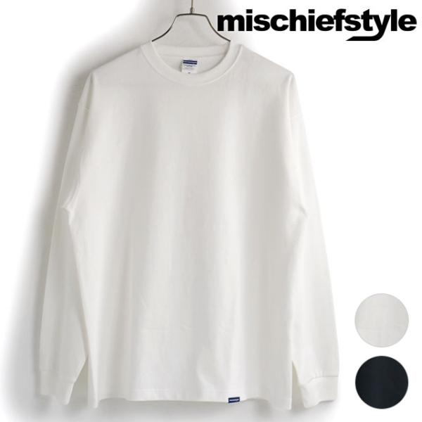 ミスチーフスタイル mischiefstyle メンズ オリジナル ルーズ ロングスリーブTシャツ ...