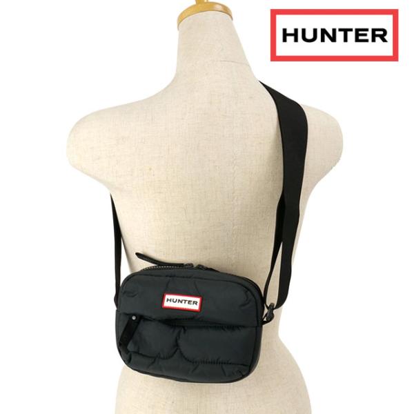 ハンター HUNTER イントレピッド パファー ミニクロスボディ UBX2238CPE-BLK I...
