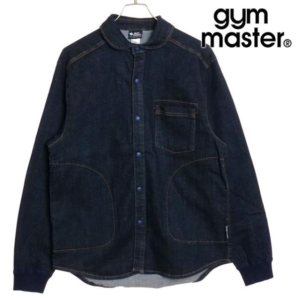 ジムマスター GYM MASTER メンズ 10oz ストレッチデニム シャツJKT G221718...