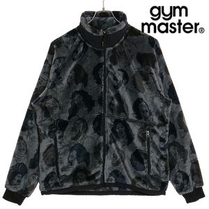 ジムマスター GYM MASTER メンズ SOULボア スタンドJKT G221777-05 FW23Q4 アウター ジャケット ボアフリース ブラック｜mischief