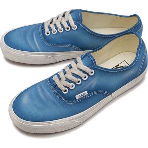 バンズ VANS メンズ スニーカー オーセンティック VN000BW5CJE SS24 Authentic 靴 ヴァンズ WAVE-WASHED-BLUE｜mischief