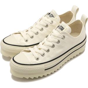 コンバース CONVERSE レディース スニーカー オールスター シャークソール ローカット 31311042 SS24 ALL STAR SHARKSOLE OX 靴 厚底 WHITE｜mischief