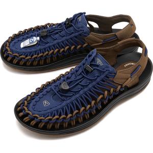 返品交換送料無料 キーン KEEN メンズ サンダル ユニーク 1028864 SS24 M UNEEK 靴 キャンプ アウトドア Naval-Academy Dark-Earth(BISON)｜mischief