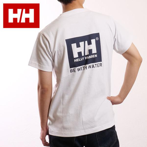 ヘリーハンセン HELLY HANSEN メンズ ショートスリーブビーウィズウォーターロゴティー H...