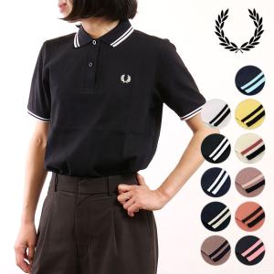 フレッドペリー FRED PERRY レディース ツイン ティップド フレッドペリーシャツ G3600 SS24 TWIN TIPPED FRED PERRY SHIRT トップス 半袖 定番 ポロシャツ｜mischief