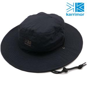 カリマー Karrimor サーモシールドハット 200120-9000 SS24 thermo shield hat メンズ・レディース 帽子 アウトドア 遮熱 UVケア 抗菌防臭 Black