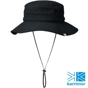 カリマー Karrimor ベンチレーションクラシック ST 100773-9000 SS24 ventilation classic ST メンズ・レディース 帽子 アウトドア 撥水 UVケア 防臭 Black｜ミスチーフ