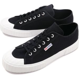 スペルガ SUPERGA スニーカー 2630 STRIPE 4S00GRT0 SS24 メンズ・レディース 靴 ローカット キャンバスシューズ　厚底 BLACK-Fwht F83｜mischief