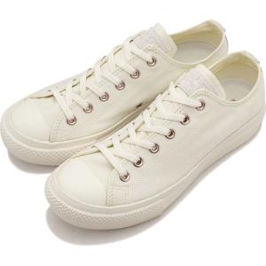 コンバース CONVERSE レディース スニーカー オールスター ライト PLTS ポイントスエード PG ローカット 31312002 SS24Q2 NUANCE-WHITE｜mischief