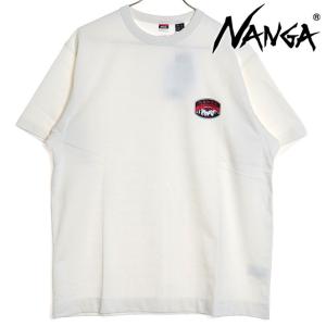 ナンガ NANGA メンズ エコハイブリッド ナンガ 30シュウネン アニバーサリーティー NW2411-1G030-A SS24 半袖Tシャツ 30周年限定 アウトドア WHT｜mischief