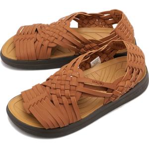 マリブサンダルズ MALIBU SANDALS メンズ サンダル キャニオン MS010010 SS24 CANYON ワラチサンダル ヴィーガンレザー WHISKEY DARK-BROWN｜mischief